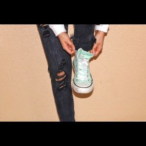 🔥FINAL SALE🔥Converse Chuck Taylor mint high top